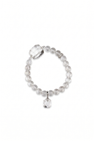 Bone & Silver Collar Necklace