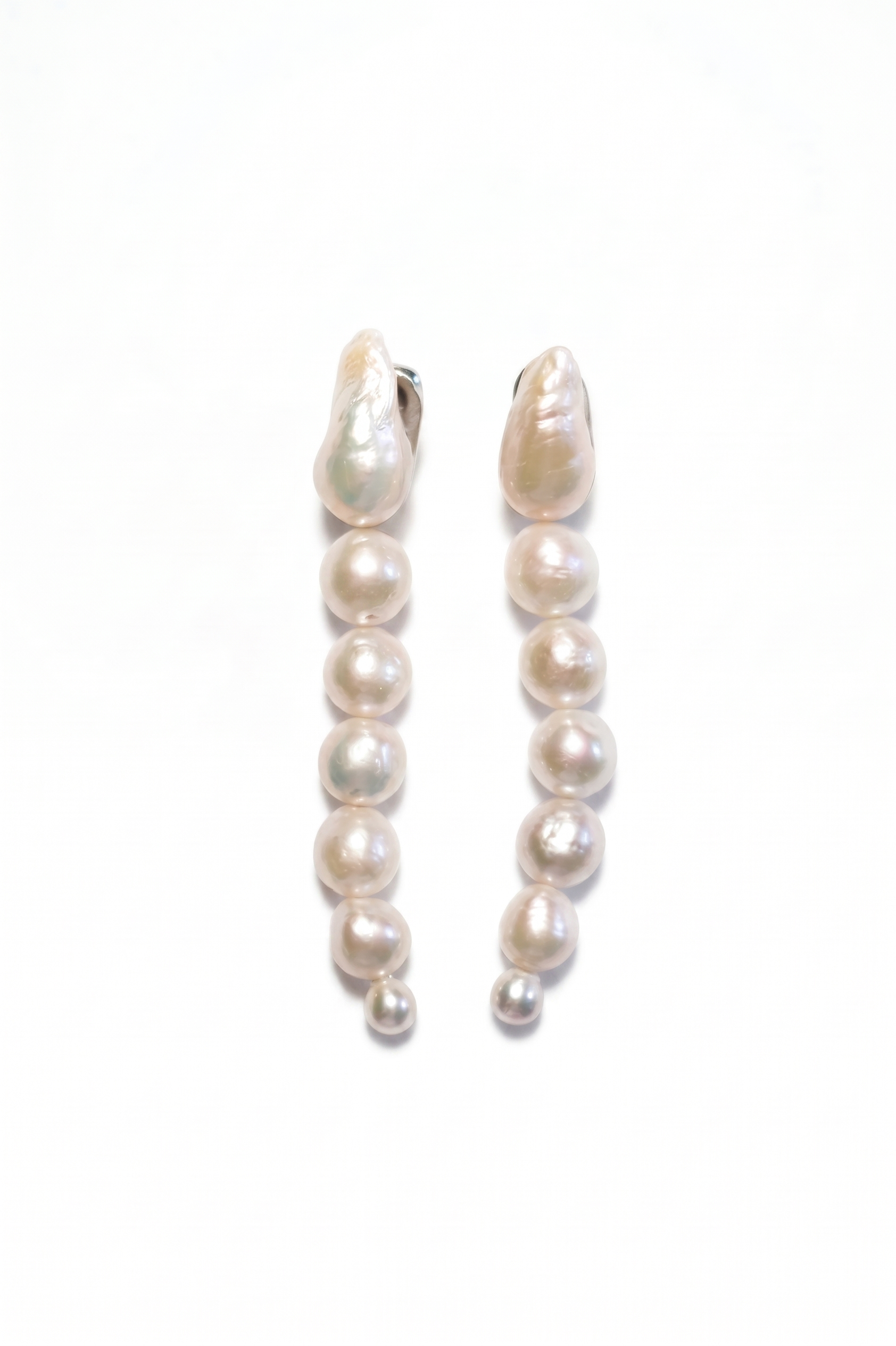 Elegant Baroque & Freshwater Pearl Dangle Earrings